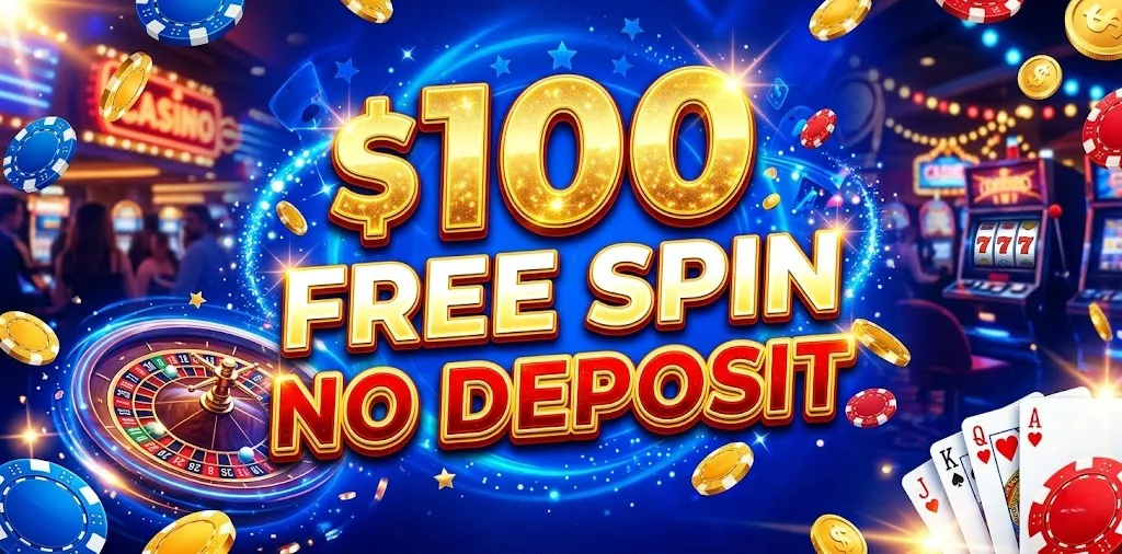 $100 Free Spin No Deposit