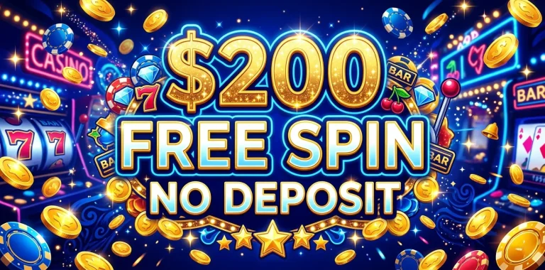 $200 Free Spin No Deposit