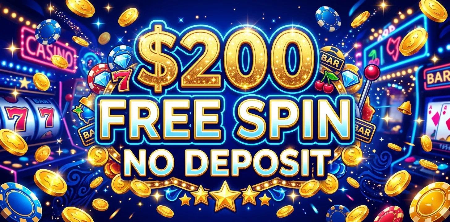 $200 Free Spin No Deposit