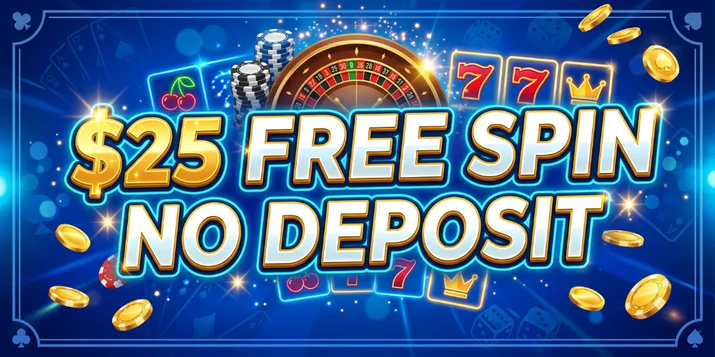 $25 Free Spin No Deposit