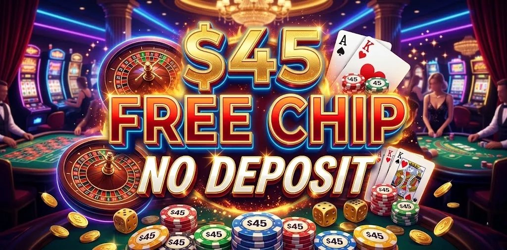 $45 Free Chip No Deposit