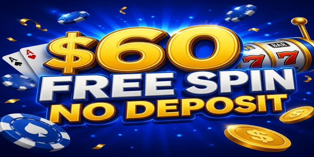 $60 Free Spin No Deposit