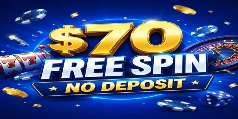 $70 Free Spin No Deposit
