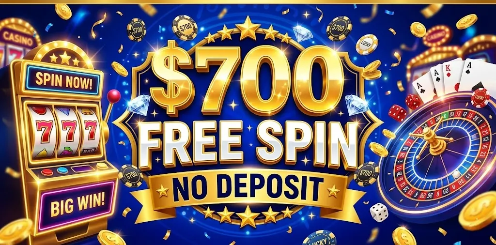 $700 Free Spin No Deposit