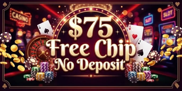 $75 Free Chip No Deposit