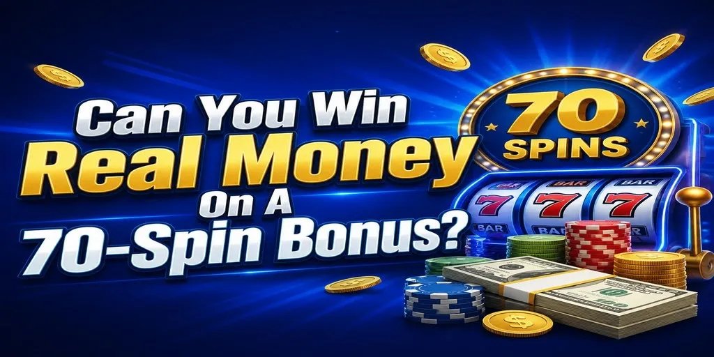 Can You Win Real Money On A 70-Spin Bonus?