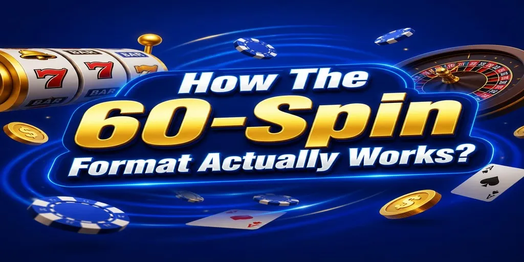 How The 60-Spin Format Actually Works?