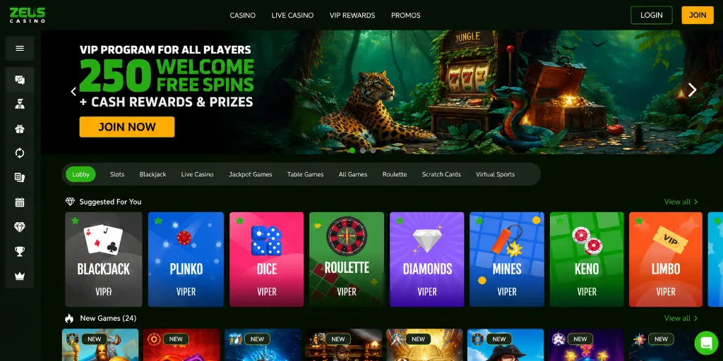 Wild Casino: Best No Deposit Free Chip Casino With Wager-Free Spins