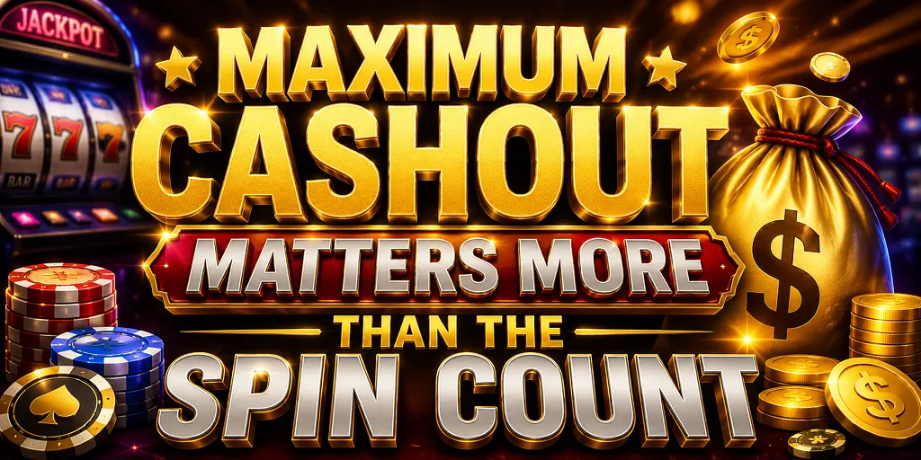 Maximum Cashout Matters More Than The Spin Count