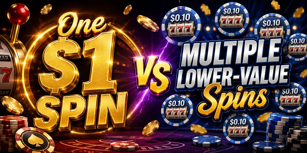One $1 Spin Vs Multiple Lower-Value Spins