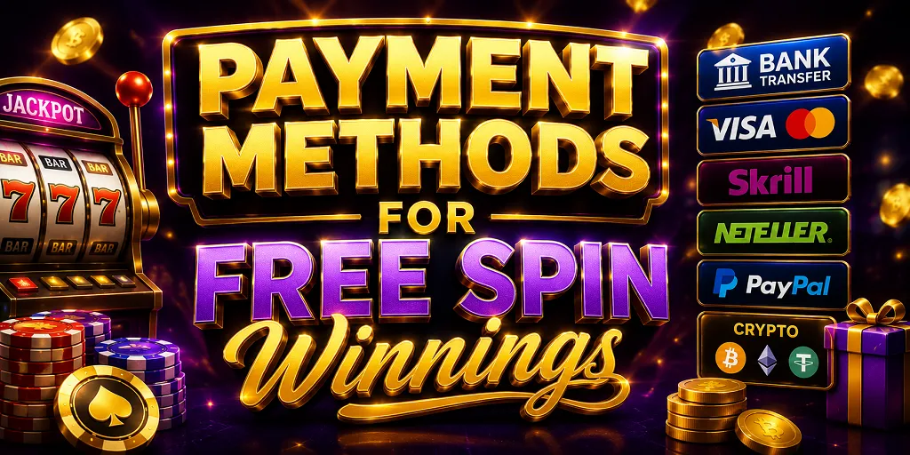 Payment Methods For Free Spin Winnings