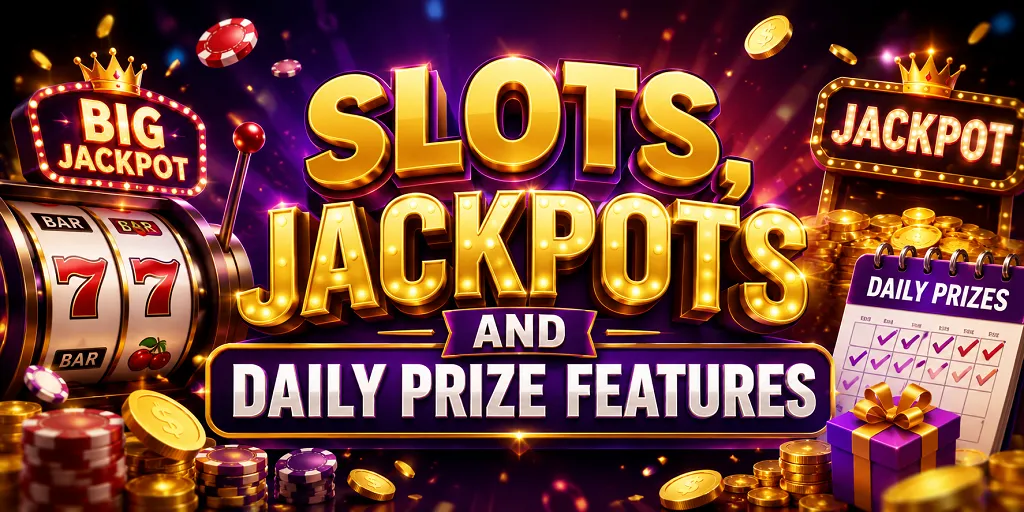 Slots, Jackpots And Daily Prize Features