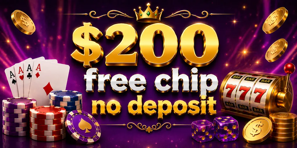 $200 Free Chip No Deposit