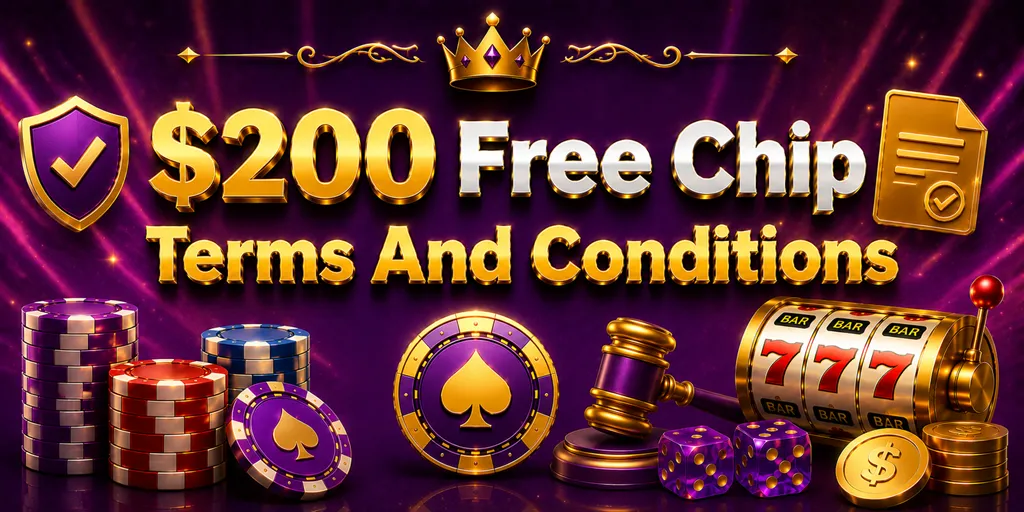 $200 Free Chip Terms And Conditions