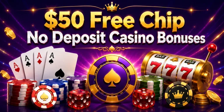 $50 Free Chip No Deposit Casino Bonuses