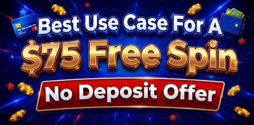 Best Use Case For A $75 Free Spin No Deposit Offer