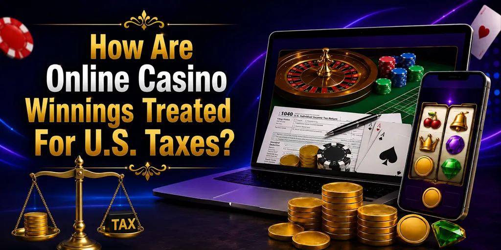 How Are Online Casino Winnings Treated For U.S. Taxes