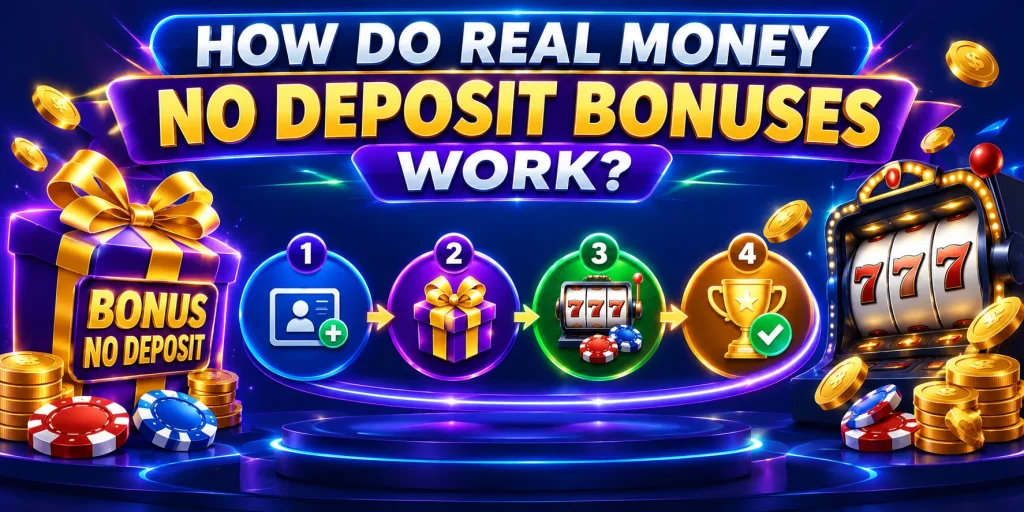 How Do Real Money No Deposit Bonuses Work