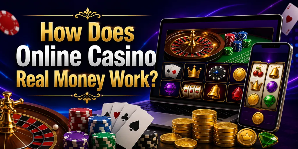 How Does Online Casino Real Money Work