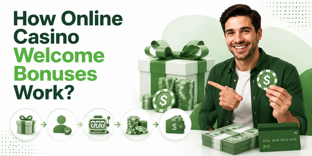 How Online Casino Welcome Bonuses Work