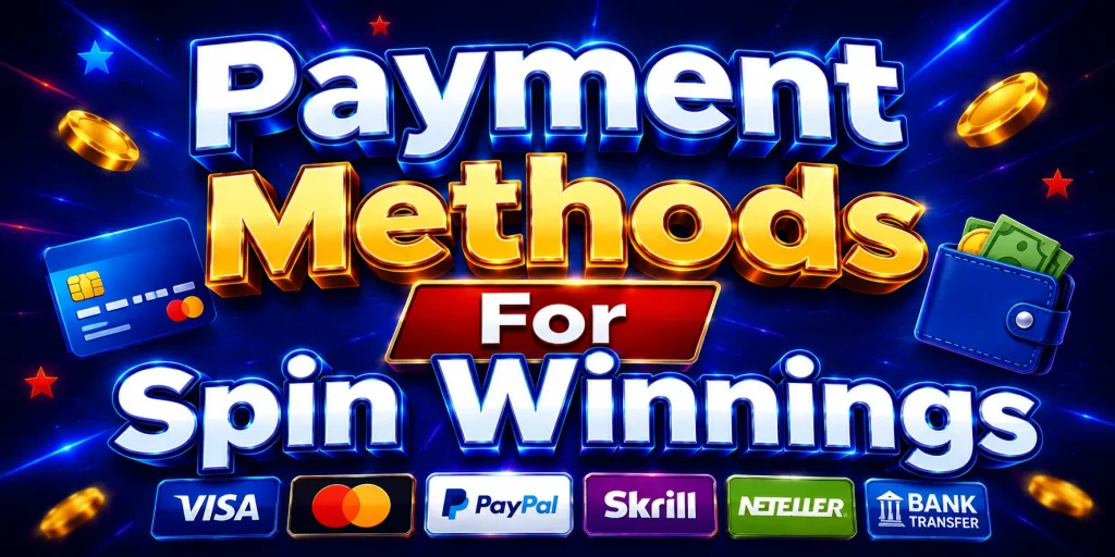 Payment Methods For Spin Winnings