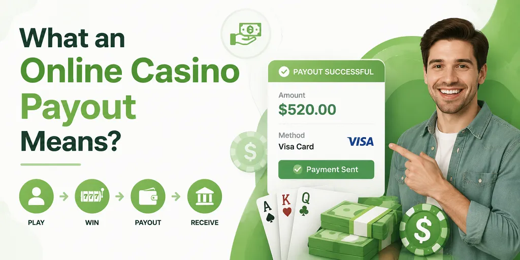 What an Online Casino Payout Means