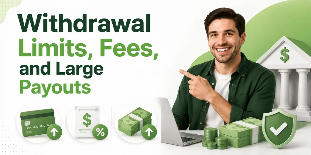 Withdrawal Limits, Fees, and Large Payouts